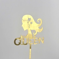 - Set of 10 Meka Queen Queen - Decorate birthday cakes and cream cakes