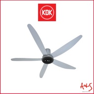 KDK 60" DC Ceiling Fan w/ Remote T60AW