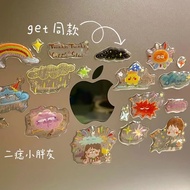 8 ️ ⃣ Cute Weather Mood Jelly Stickers Waterproof Adhesive DIY Phone Case Computer Decoration Sticke