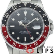 二手勞力士 GMT-Master II 16710(N) 不鏽鋼男士腕錶，氚夜光錶盤，單扣，黑色錶殼，1991 年產。狀況極佳。