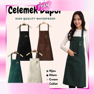 POKY - H5738 Waterproof Apron Kitchen Cooking Apron Waterproof Oil-Resistant Kitchen Apron Women's K