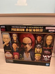 海賊王 WCF Premium 紅髮海賊團 一套10款