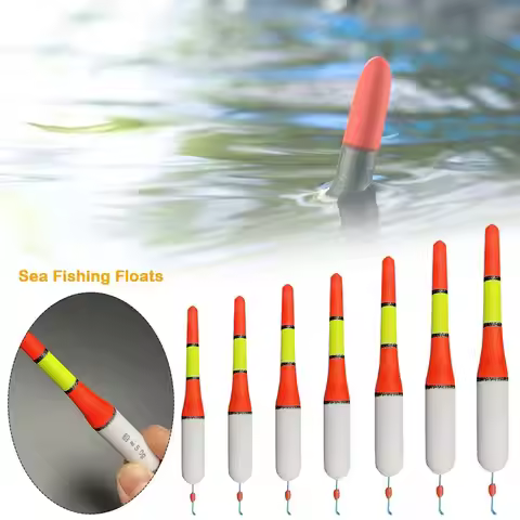 4pcs Nanomaterials Fishing Rock Float Superfine Sea Fishing Streams Floaters Rock Fishing Dual-purpo