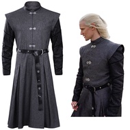House Of The Dragon Daemon Targaryen ชุดคอสตูมคอสเพลย์ชุดงานรื่นเริงฮาโลวีน