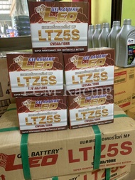 แบตเตอรี่มอเตอร์ไซด์ LEO  LTZ5S 5 AMP (ราคานี้้แบต5ก้อน) แบตแห้ง ยี่ห้อลีโอ 12V 5แอมป์ แบตเตอรี่รถจั