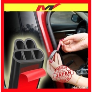 Car Door Silence Scheme Rubber Seal Sound Proof For Car Sound Insulation Soundproof strip double-lay