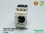 Schneider มอเตอร์เบรกเกอร์ รุ่น GV2 P06 1-1.6A