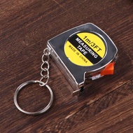 3-Foot/1-Meter Tape Measure Keychain Soft Steel Retractable Measuring Ruler User-Friendly Durable