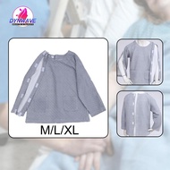 [Dynwave2] Bedridden Patient Clothing Easy Wear Tearaway Elderly Breathable Soft Protective Home Car