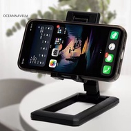 oc Convenient Phone Stand Mobile Phone Stand Foldable Dual-axis Phone Stand with Charging Hole Stable and Anti-slip Mobile Holder