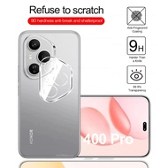 For Honor 500 400 Pro Lite 200 Smart 100 90 70 50 Tempered Camera Lens Screen Protector Back Cover 3