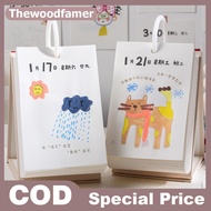 thewoodfamer 2026 Cute Puppy Lucky Calendar Healing Illustration Lines 365 Days Warm Puppy Desk Cale