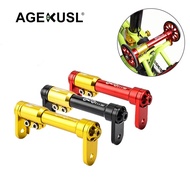 Bike Easy Wheel Extension Bracket Rod Ezwheels Telescopic Adjustable Bar For Brompton Pikes 3 Sixty Folding Bike