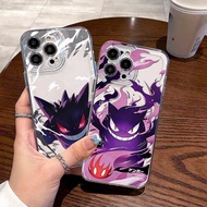 Puerple Black Gengar Phone Case For OPPO Realme 15 Pro C75 C65 C61 C63 C53 C51 Note 70 50 60 C71 C65