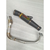 Open pipe Canister Daeng sai4 1set 51mm Big Elbow for Mio i125 Mio sporty Mio soul i125 Mio soulty M