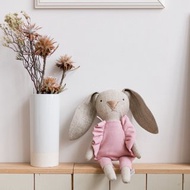 Stuffed bunny plush toys for baby girl, Heirloom baby dolls, Neutral toys
