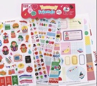 大特賣現貨 韓國afrocat 貼紙stickers 1套 12張/包平郵