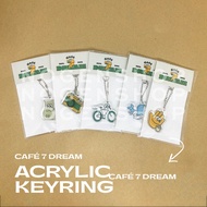 NCT DREAM CAFÉ 7 DREAM ACRYLIC KEYRING