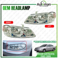 Nissan Sentra N16 2003 - 2006 Front Headlamp Head Lamp Light (No Bulb)