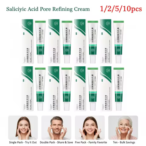 30ml Salicylic Acid Pore Shrinking Cream For Clear Skin Care Moisturize Salicylic Acid Serum