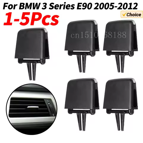1-5Pcs Front A/C Air Vent Outlet Tab Clip Repair Kit For 2005-2012 BMW 3 Series E90 Front A/C Air Co