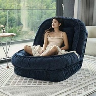 Human Kennel Lazy Sofa Large Size Sleeping and Lying Internet Celebrity Tatami Single Foldable Sofa Bed Recliner