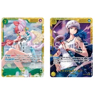 Japanese One Piece Card Uta EB03-061 SEC / Trafalgar Law EB03-062 SEC  [EB03] Heroines Edition