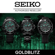 Seiko Prospex Black Series Night Vision Land Tortoise SRPH99K1 Solar SNE587P1 King Samurai SRPH97K1 