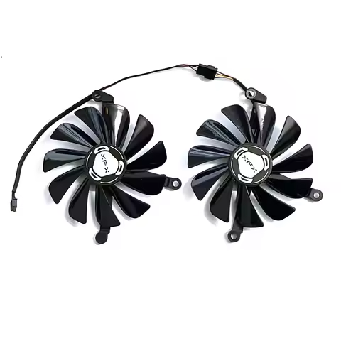 New 95MM 4PIN RX5700XT GPU Fan for XFX Radeon RX 5700 XT 5700 8GB THICC II Ultra Graphics Card Cooli