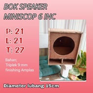 6 inch speaker/salon Box 6 inch speaker Box