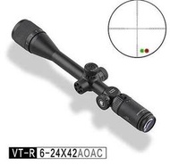 （圓仔）DISCOVERY 發現者 VT-R 6-24X42AOE 真品狙擊鏡，瞄具，瞄準鏡，抗震清晰~47342