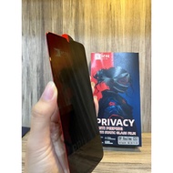 TEMPERED GLASS THICK BLACK SPY GLASS NICOL READY Oppo A5s A9 2020 A57 new A15 A16 A16k A17 A18 A60 R