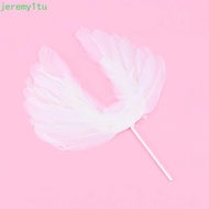 JEREMY Party Decor Decoration Accessoires Cake Decorations Angel Feather Wings Feather Wings