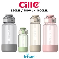 Cille Tritan Dual Sip w Straw & Strap & Holder Tritan Bottle Air 2 Cara Minum dgn Straw & Tali XL-25