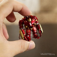 New Product Iron Man Anti-Hulk Hand-made Doll Keychain 4cm Robot Hanging Buckle Small Jewelry 6AKP