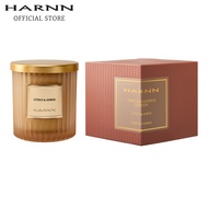 HARNN CITRUS & AMBER SCENTED CANDLE 180 G