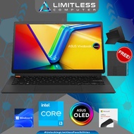 Asus VIVOBOOK 13 SLATE OLED T3304 Intel Core i3 N300 8GB 256GB OLED Touchscreen Win 11 OHS 2021 Laptop