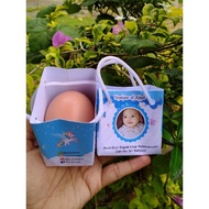 Aqiqah Egg Bag for Shaving, Aqiqah Egg Holder for Shaving, Paper Bag Model