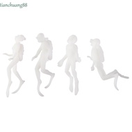 TIANCHUANG Micro Landscape Diver Model, Plastic 3D Diver Action Figures Model, Underwater Dive Ornam