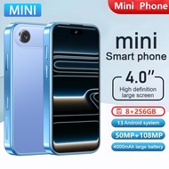 Mini Phone Smartphone 8+256GB Handphone 4.0inch Screen Cellphone Android Mobile Phone
