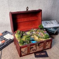 Hobbit house boxlamp, hobbit light box, hobbit house, decorative hobbit house light box, gift