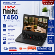 Laptop Lenovo Thinkpad T450 T450S E450 Core i3/i5/i7 Gen 5 - Layar 14 Inch SUPER MURAH MULUS BERGAR
