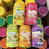 Thailand Original VC Chewable Tablets Vitamin C Candy 1,000 Tablets Lozenges ViTa-c Orange Pineapple