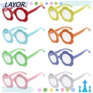 LAYORSG Special Effect Glasses Rave Glasses Accessories Funny Sunflower Shaped