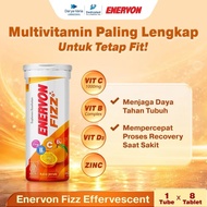 Enervon Fizz Immune System Supplement Vitamin C and B Complex, 8 Pack tablet | Vitamin D3 | Zinc Zin