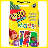 Permainan kad - Mattel Games Uno Junior Action Play Board Game (HNN03)