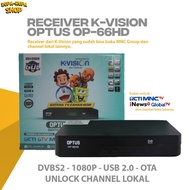 RECEIVER K-VISION OPTUS OP-66HD PRODUK TERBATAS