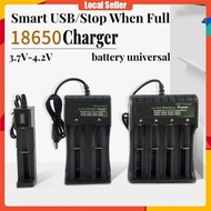 18650 4.2V เครื่องชาร์จถ่าน รางชาร์จ 1/2/4ช่อง ชาร์จไว ตัดไฟเอง ถ่านชาร์จ Battery Charger L72 Smart ที่ชาร์จแบต 3.7V 4 ช่อง 18650 26650 16340 14500 Battery Charger ชาร์จแบตเตอรี่ อเนกประสงค์ อุปกรณ์ชาร์จ