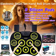 drum pad electronic Electronic Drum Set Compact Size USB Roll-Up Silicon Drum Pad Digital Electronic