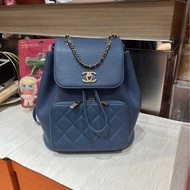 Chanel business affinity backpack 荔枝牛皮